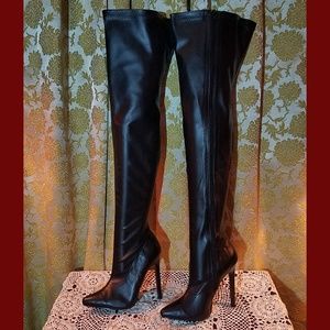 7 inch thigh high boots